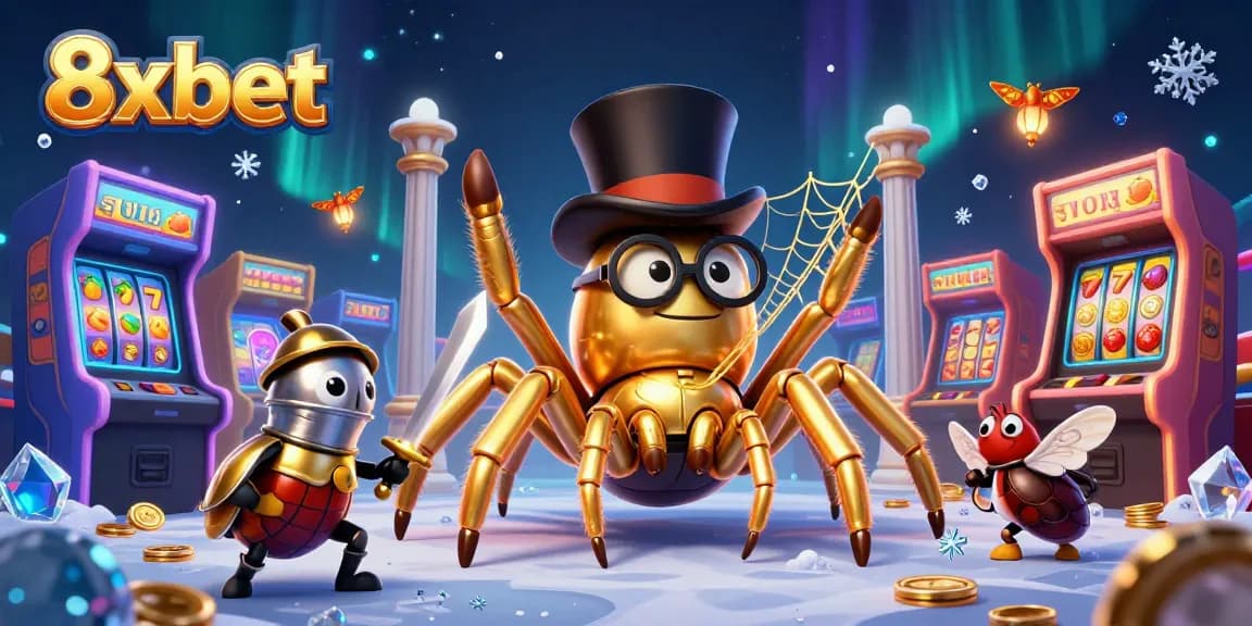 Experience thrilling gameplay at 8xbet with vibrant casino action featuring dynamic characters.