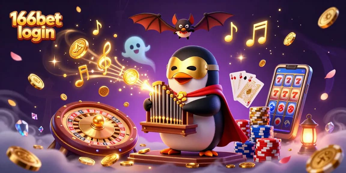Experience excitement and fun with 166bet login in a vibrant online gaming illustration