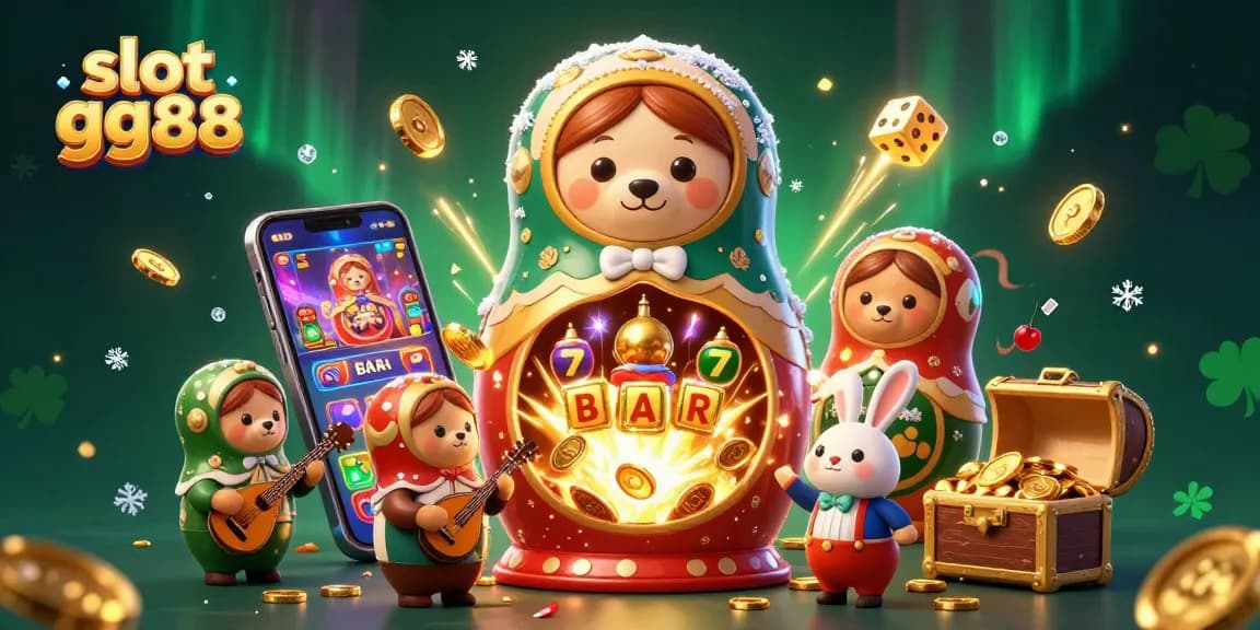 Experience thrilling wins with slot gg88, featuring captivating 3D casino elements and vibrant characters.
