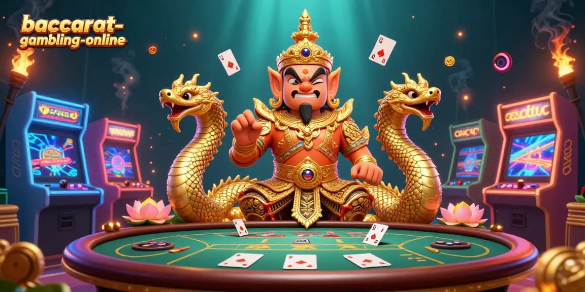 Experience thrilling baccarat action at baccarat-gambling-online with exciting games, a vibrant atmosphere, and strategic gameplay.