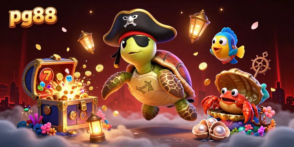 pg88 casino pirates discover treasures in a vibrant underwater world
