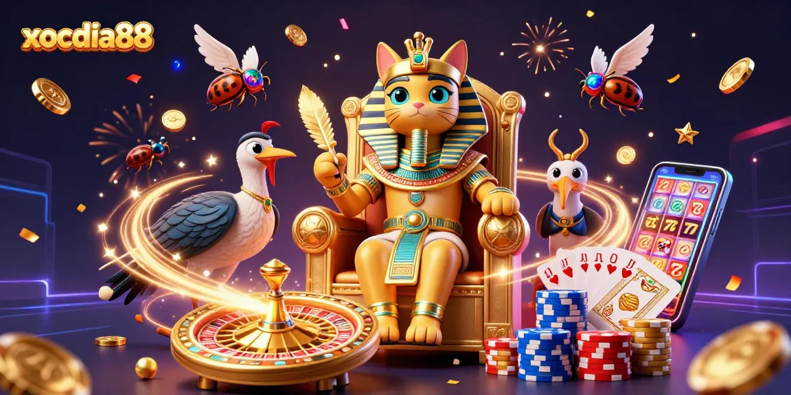 Experience exciting gameplay at xocdia88 with dynamic casino elements and vibrant characters.