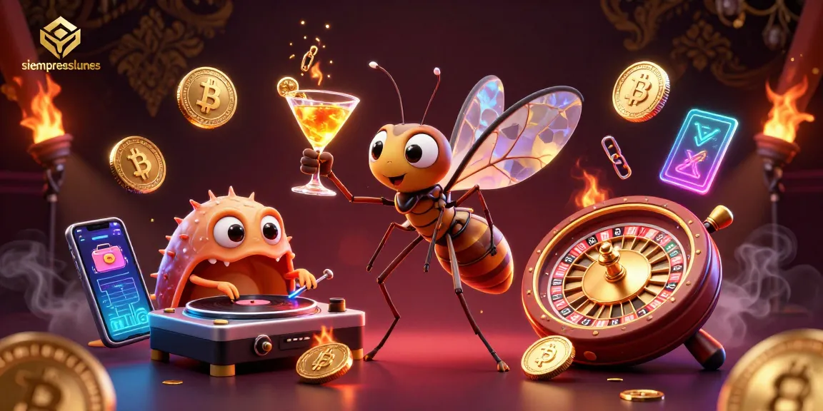 Engage in thrilling gameplay with siempreeslunes at the center of this vibrant casino scene.