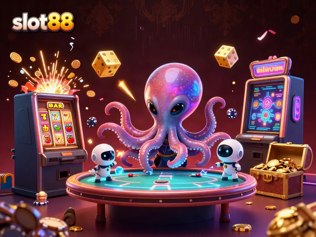 Experience exciting wins with slot88's vibrant casino adventure featuring captivating gaming elements.