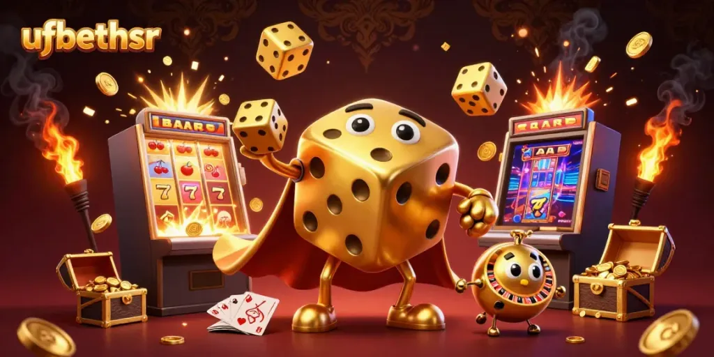 Experience thrilling gambling at ufabethsr with vibrant casino and sports elements in a dynamic setting.