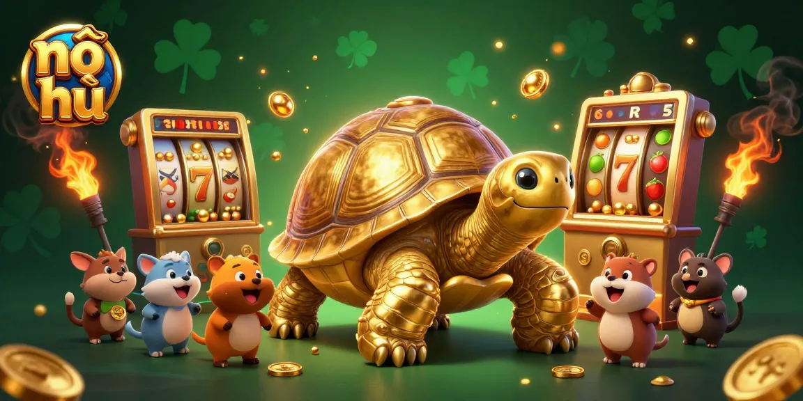 Experience the thrill of nổ hũ with spinning slot reels and vibrant game elements
