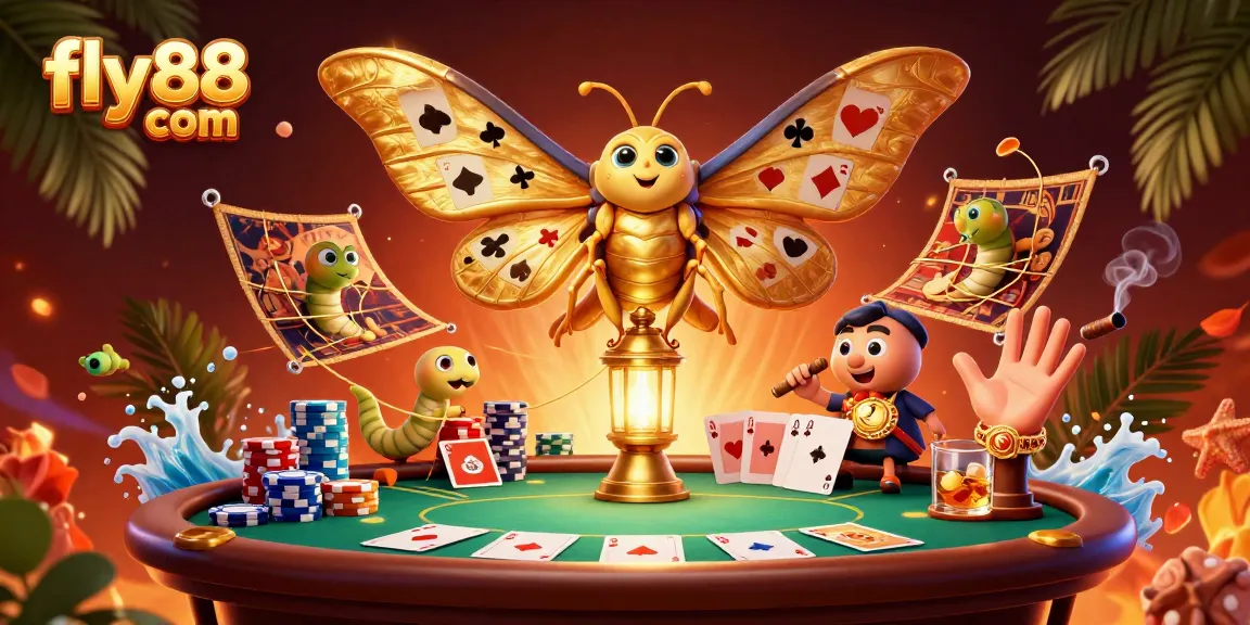 Engage in thrilling games at fly88 com with captivating visuals of vibrant casino scenes.