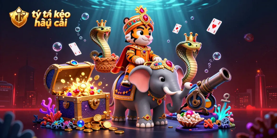 Experience the excitement of tỷ lệ kèo nhà cái with vibrant casino elements and dynamic characters.