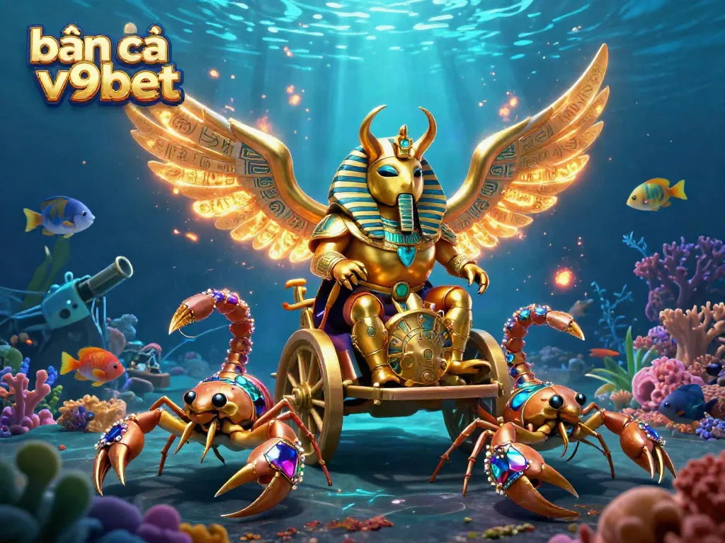 Engage in the thrilling bắn cá v9bet adventure with vibrant sea creatures and exciting gameplay elements.