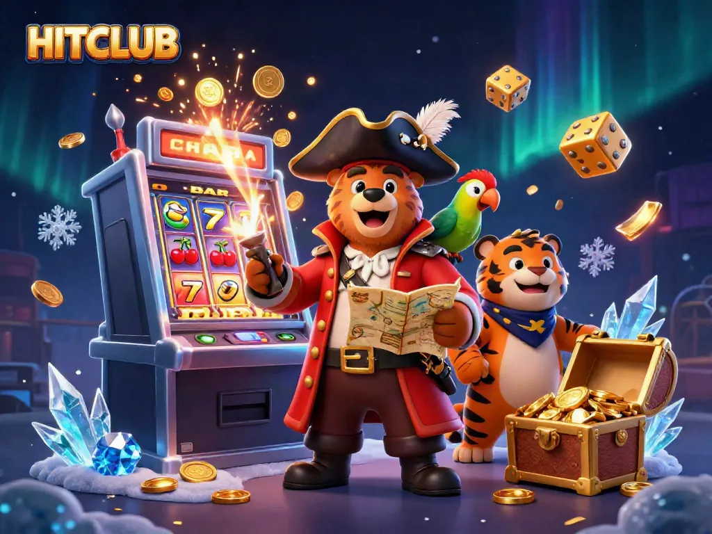 Engage in thrilling jackpots at HITCLUB with 3D game characters and casino elements