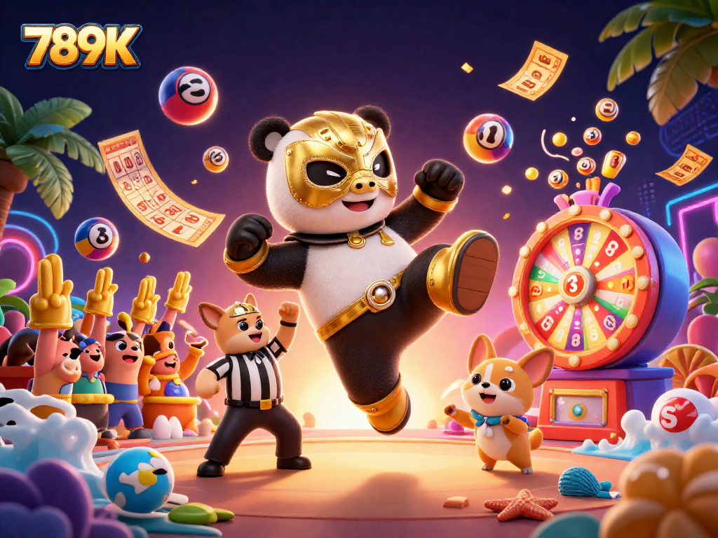 Experience the excitement of 789K lottery games with vibrant visuals and dynamic characters!