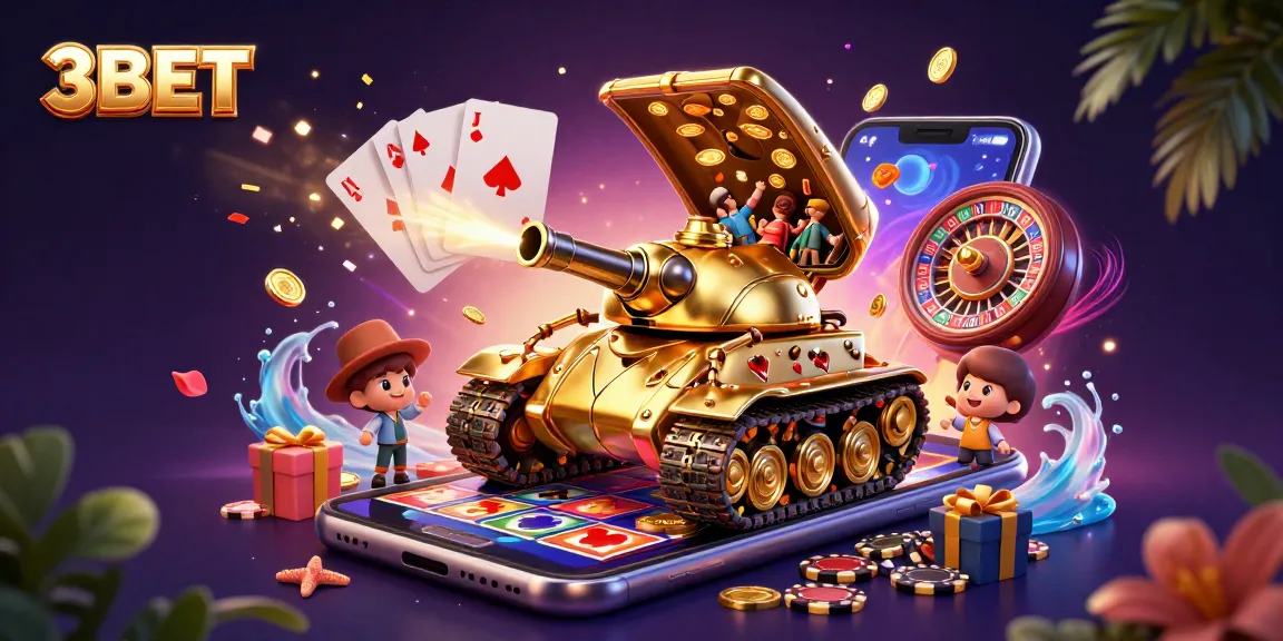 Experience the vibrant world of 3BET with a golden beetle tank casino bursting with excitement.