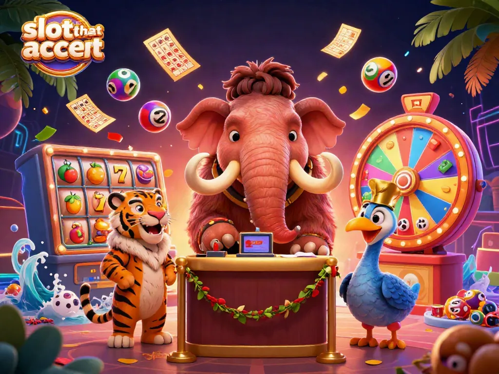 Play dynamic slots that accept credit cards with vibrant symbols and engaging characters