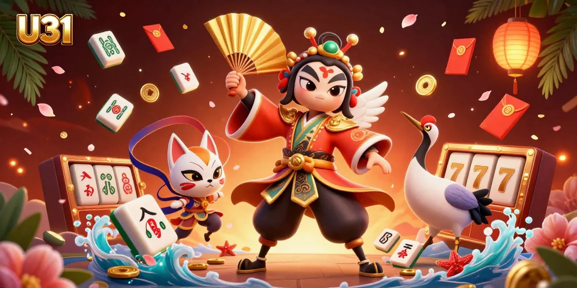 Spin the reels of U31's captivating 3D casino world with dynamic characters and immersive elements.