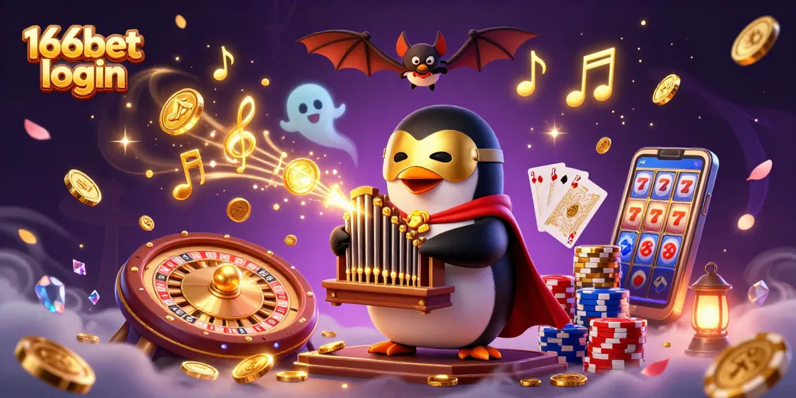 Experience excitement and fun with 166bet login in a vibrant online gaming illustration