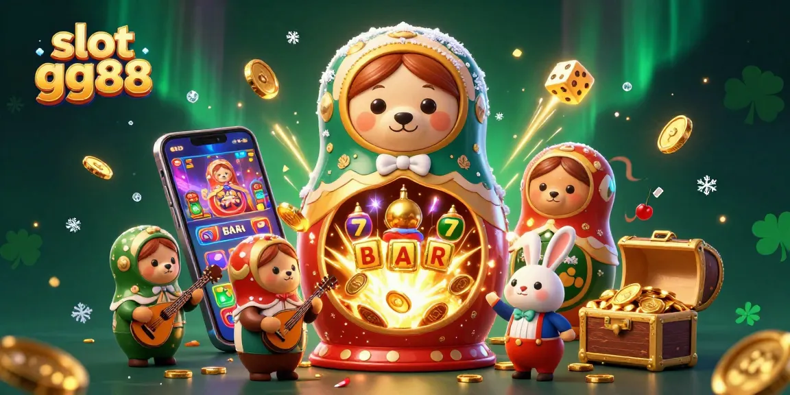 Experience thrilling wins with slot gg88, featuring captivating 3D casino elements and vibrant characters.