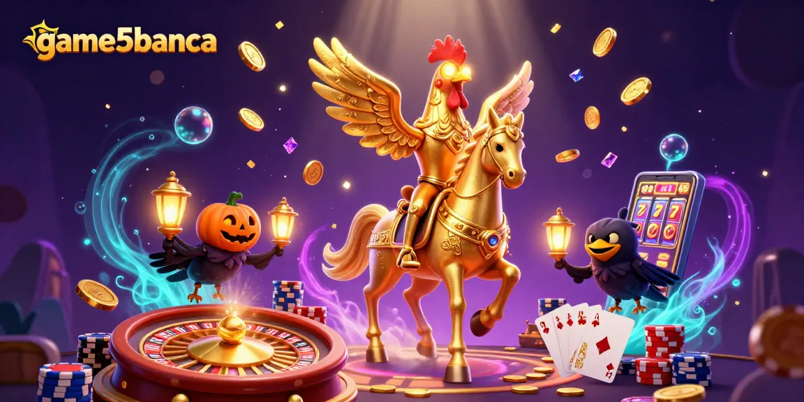 Experience thrilling gameplay in the game5banca casino with dynamic golden coins and rich 3D visuals.
