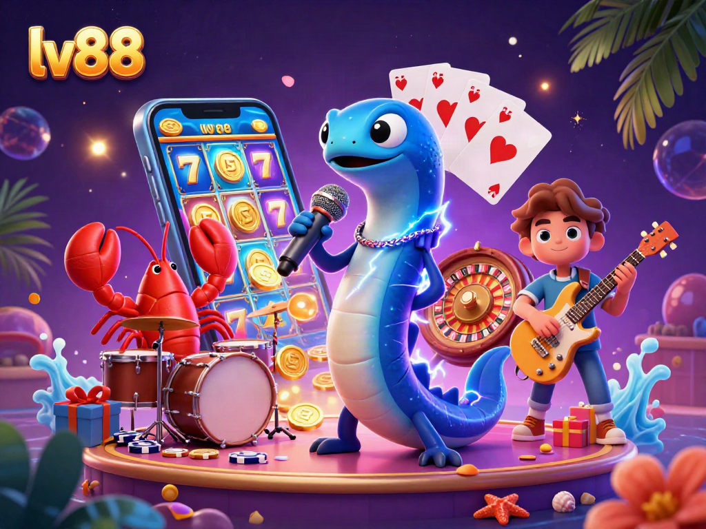 Catch the electric eel DJ at the lv88 underwater casino, bringing thrilling fun to gaming!