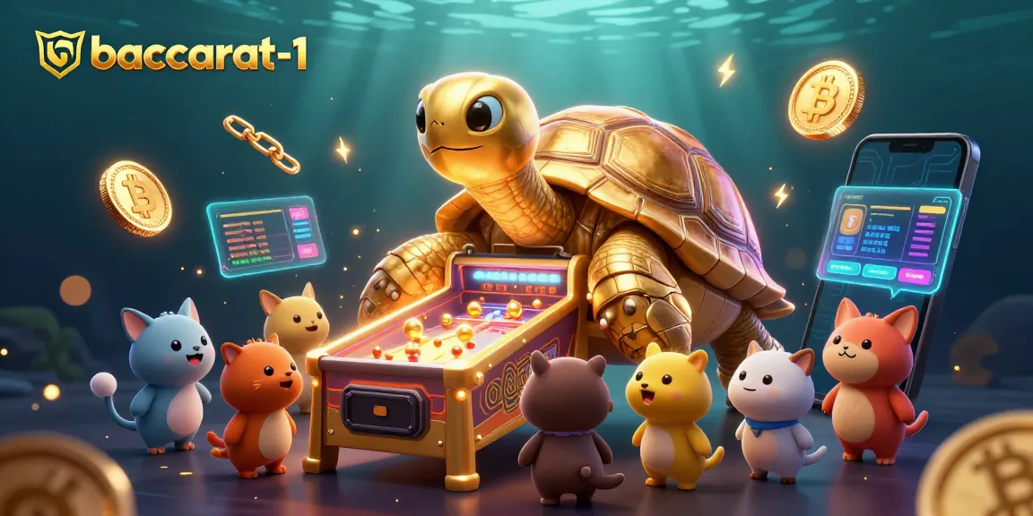 Experience excitement with baccarat-1 while playing a thrilling 3D casino scene.