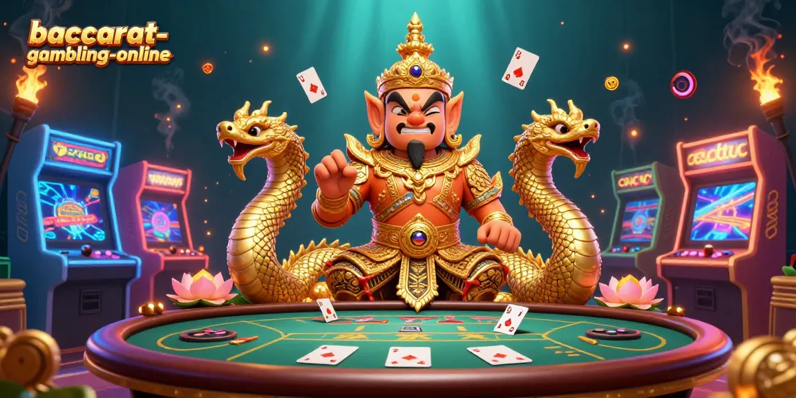 Experience thrilling baccarat action at baccarat-gambling-online with exciting games, a vibrant atmosphere, and strategic gameplay.