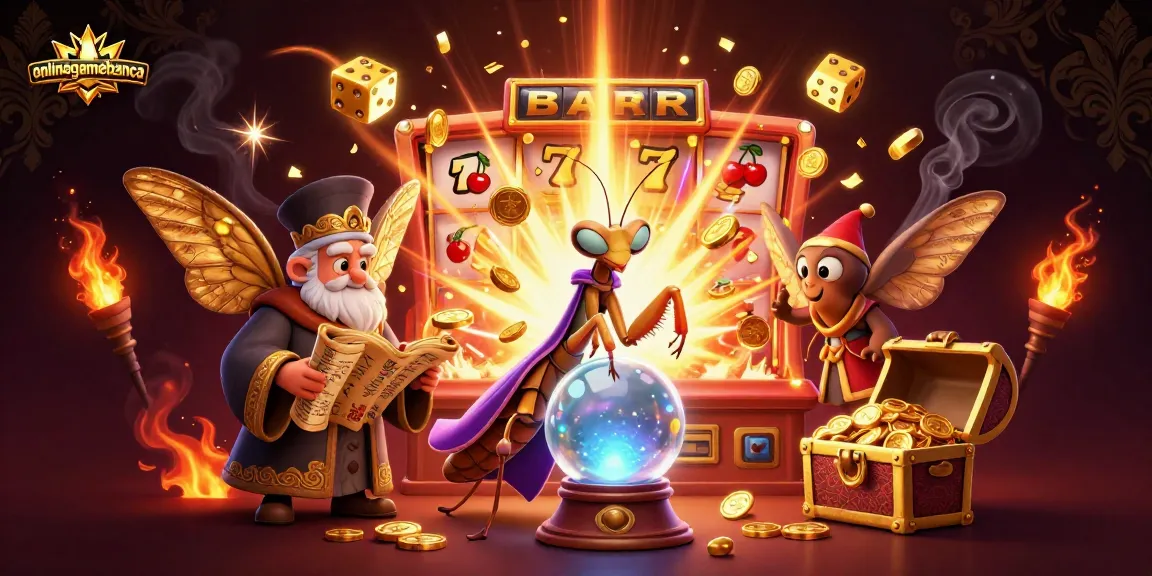 onlinegamebanca features dynamic casino scene with fortune teller, explore exciting gambling adventures