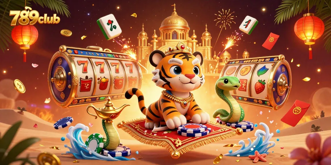 Experience thrilling gameplay and jackpot excitement with 789club's enchanting casino scene.