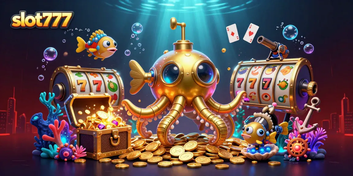 Experience excitement with slot777 while winning big amidst a dynamic 3D casino scene.