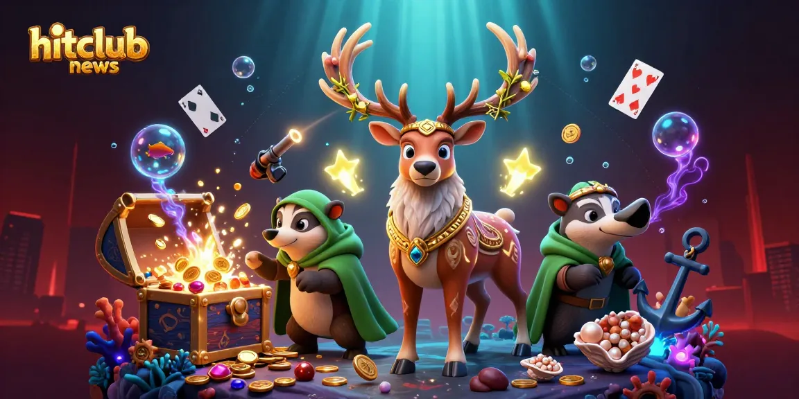 Engage with hitclubnews in an exciting underwater casino adventure featuring treasure and illuminated elements.