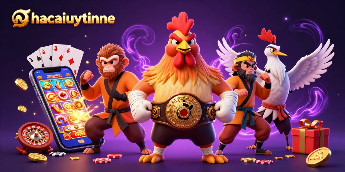 Experience thrilling slot action with nhacaiuytinne's colorful gaming scene featuring iconic characters and dynamic game elements.