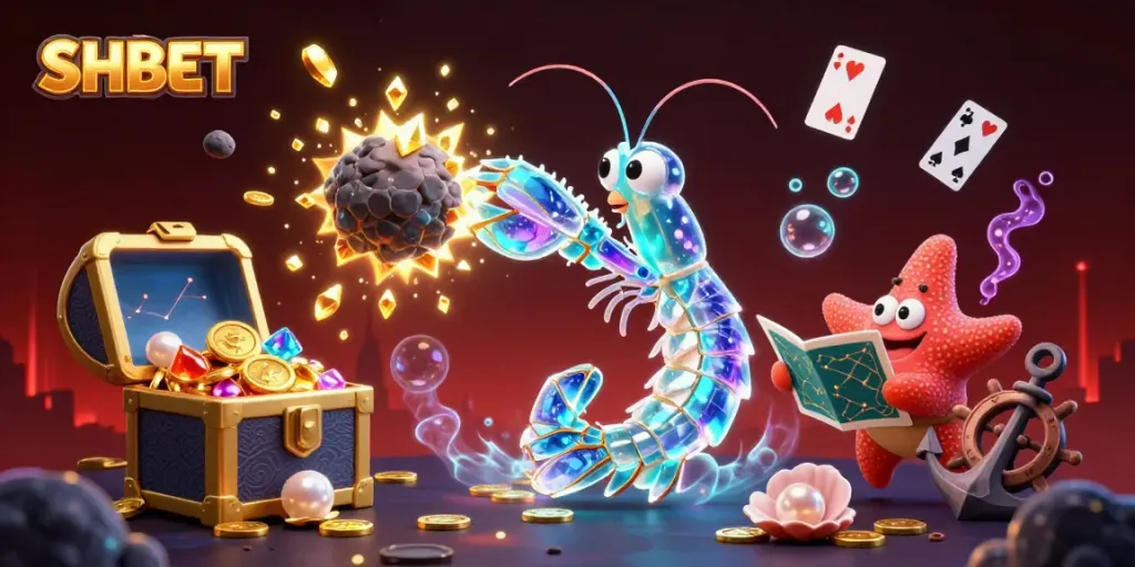 Experience thrilling gameplay with SHBET, featuring vibrant underwater treasures and a gaming adventure.