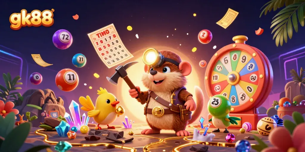 Experience the thrill of gaming at gk88 with vibrant slots, prizes, and treasure!