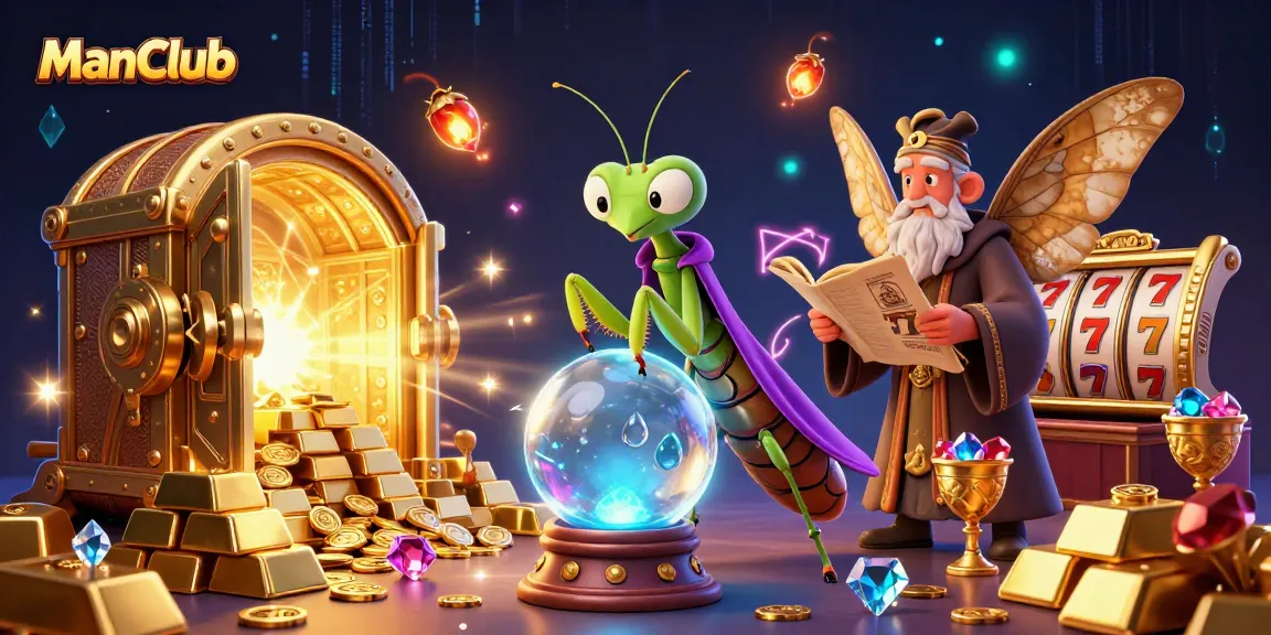 Engage in thrilling gameplay at ManClub with enchanting fortune tellers and dazzling treasures.