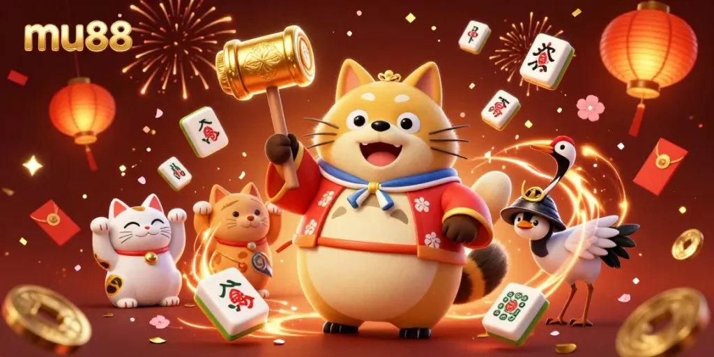 Engage with exciting mu88 casino adventures featuring cheerful characters and festive elements.