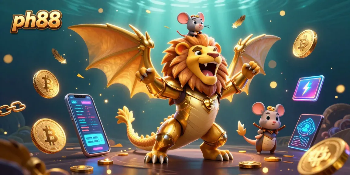Experience thrilling gameplay with ph88 featuring a golden chimera and dynamic gaming elements.