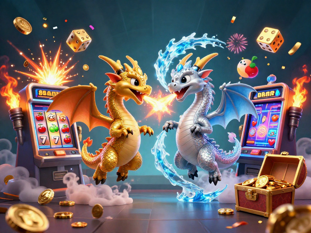Experience thrilling moments at gamerloto with dynamic dragons and exploding jackpots!