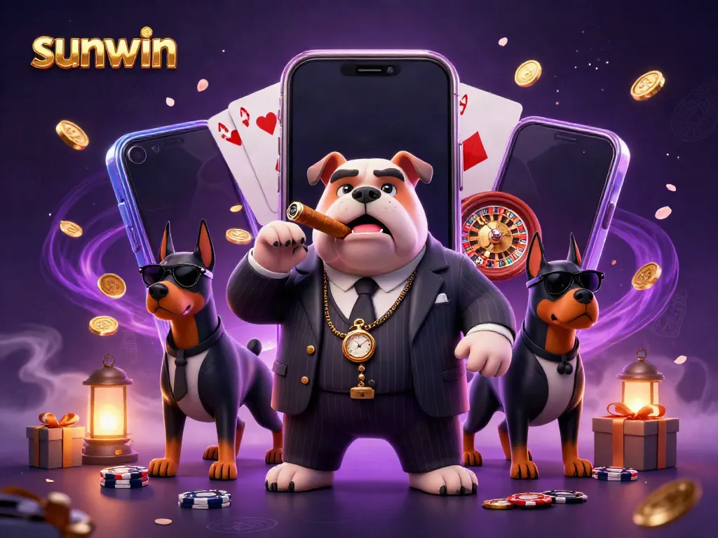 Experience thrilling gameplay at sunwin with colorful slot reels and dynamic casino elements.