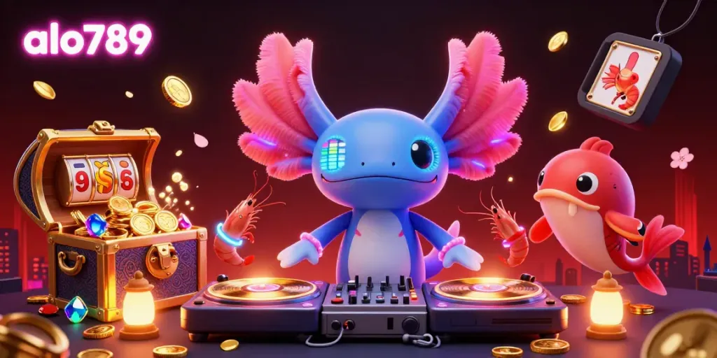 Alo789 brings the thrill of underwater casino adventure alive with vibrant characters and dynamic gaming elements.