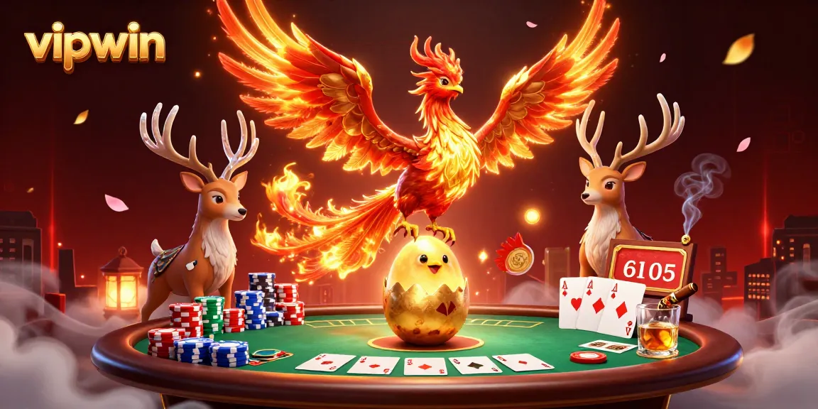 Experience thrilling gameplay at vipwin with our captivating 3D illustration featuring vibrant casino elements.