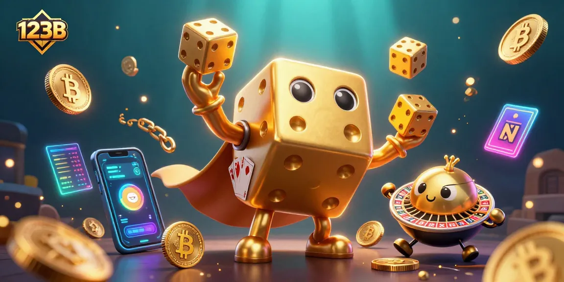 Engage with thrilling 123B games featuring golden dice and vibrant crypto elements.