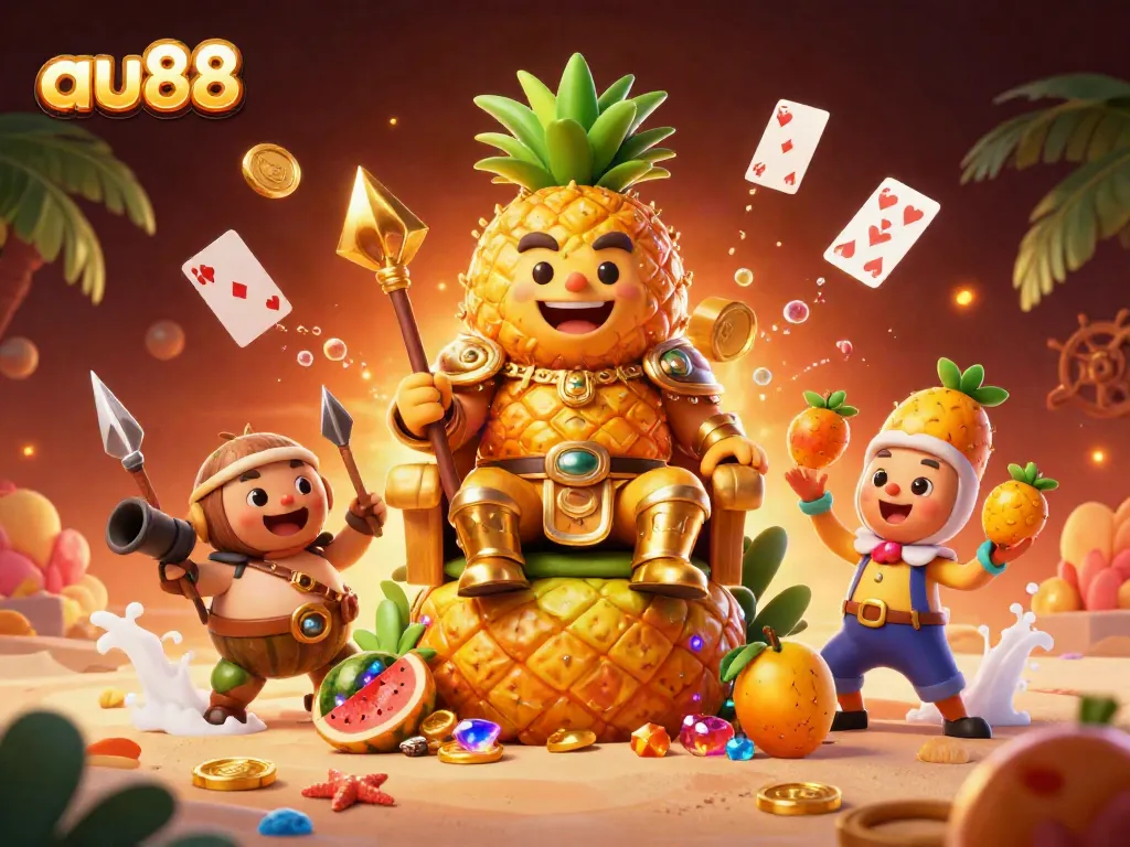 Experience winning moments at au88 with vibrant games and colorful characters in a dynamic casino setting.