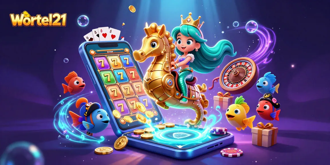 Play Wortel21 slots with vibrant underwater visuals and exciting ocean-themed characters.