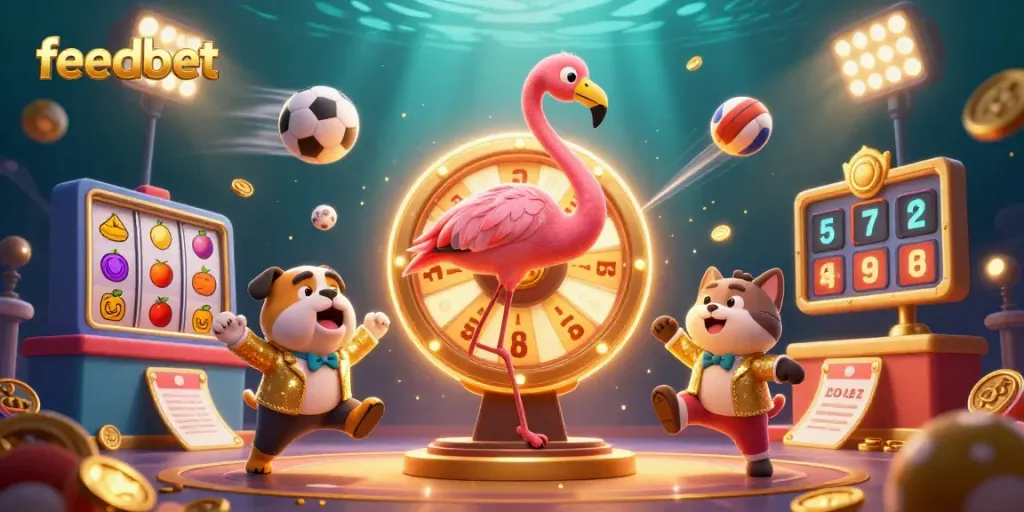 Spin to win at feedbet with exciting slots and dynamic games in a thrilling casino setting.
