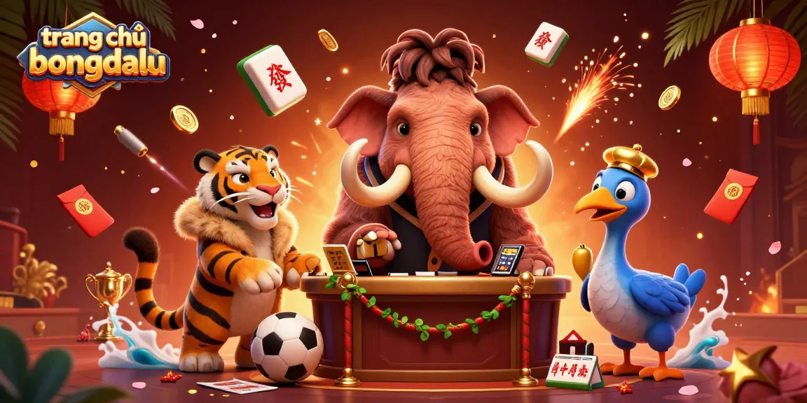 Experience the excitement of trang chủ bongdalu with vibrant sports betting elements in a 3D casino scene.